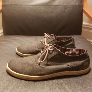 Ben Sherman Gray Canvas Sneakers